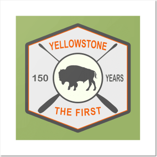 150 Years Yellowstone National Park, The First Posters and Art